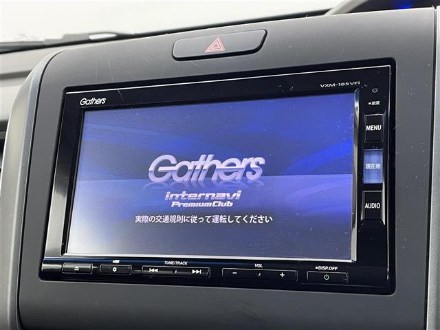 フリード Ｇ・ホンダセンシング　純正ナビ　両側パワースライドドア　ＬＥＤヘッドライト　フルセグＴＶ　衝突軽減ブレーキ　レーンキープアシスト　コンフォートビューＰＫＧ　後席サンシェード　ＥＴＣ　前後ドライブレコーダー　禁煙車（3枚目）