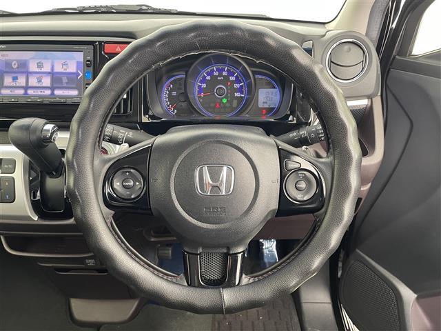 N-WGNカスタム G・ターボパッケージ 純正ナビ バックカメラ ETC ハーフレザーシート ETC HIDヘッドランプ フォグランプ ワンセグTV 純正14インチアルミ スマートキー フルオートエアコン オートライト 禁煙車(7枚目)