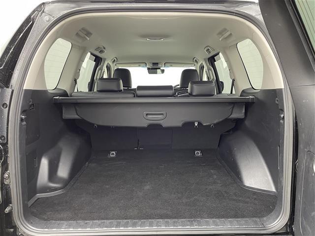 ランドクルーザープラド TX Lパッケージ マットブラックエディション 純正9型ナビ 黒革シート シートヒーター/ベンチレーション アダプティブクルーズ 前後クリアランスソナー ルーフレール 専用18インチAW フルセグTV バックモニター Bluetoothオーディオ(30枚目)