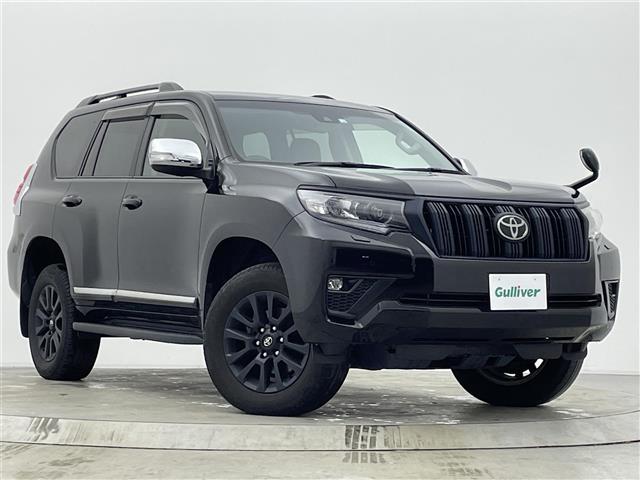 ランドクルーザープラド TX Lパッケージ マットブラックエディション 純正9型ナビ 黒革シート シートヒーター/ベンチレーション アダプティブクルーズ 前後クリアランスソナー ルーフレール 専用18インチAW フルセグTV バックモニター Bluetoothオーディオ(34枚目)