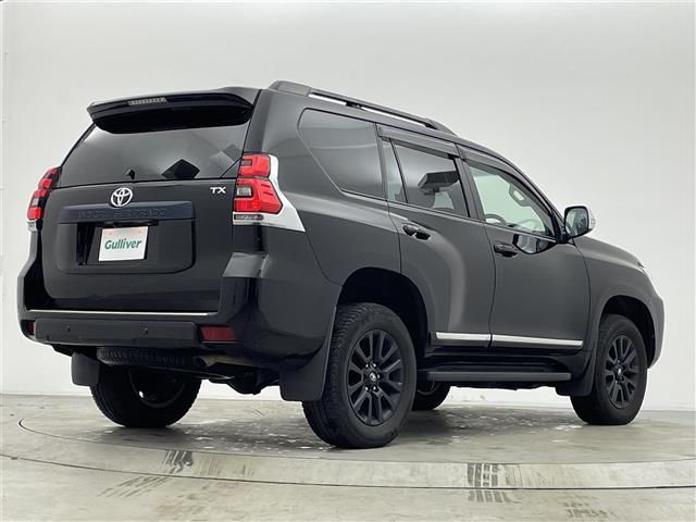 ランドクルーザープラド TX Lパッケージ マットブラックエディション 純正9型ナビ 黒革シート シートヒーター/ベンチレーション アダプティブクルーズ 前後クリアランスソナー ルーフレール 専用18インチAW フルセグTV バックモニター Bluetoothオーディオ(36枚目)