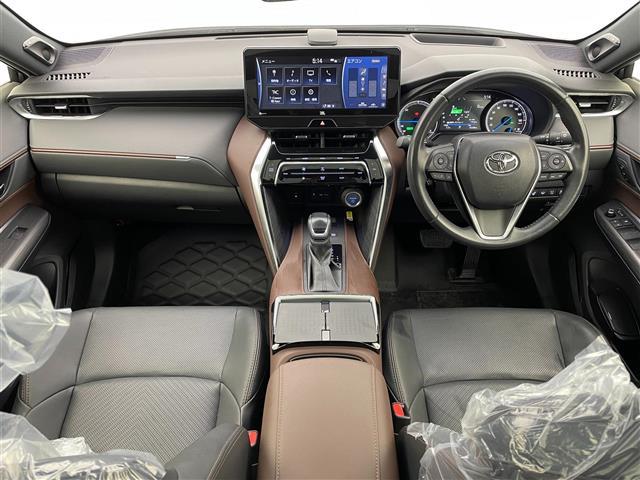 ハリアーハイブリッド Z レザーパッケージ 4WD 調光パノラマルーフ 純正12型ナビ 全周囲カメラ デジタルインナーミラー BSM HUD パワーバックドア シートヒーター/ベンチレーション メモリ機能付パワーシート フルセグTV 禁煙車(2枚目)