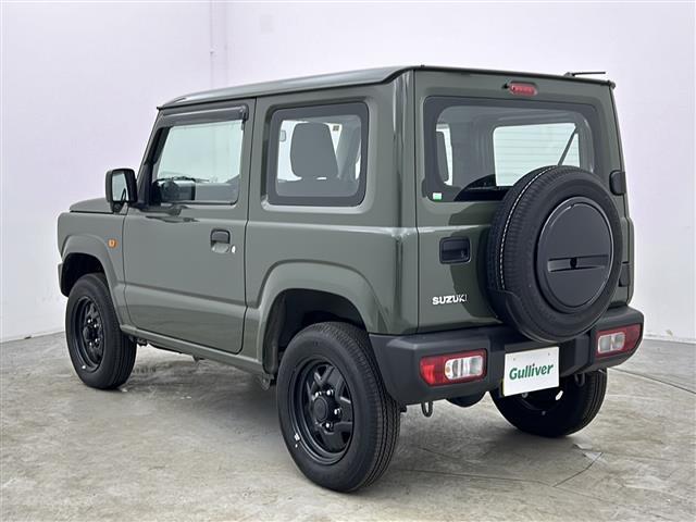 ジムニー XG 届け出済未使用車 ナビ 衝突軽減システム レーンアシスト ダウンヒルアシストコントロール アイドリングストップ 横滑り防止 ヘッドライトレベライザー リモコンキー 背面タイヤ サイドバイザー 禁煙車(38枚目)