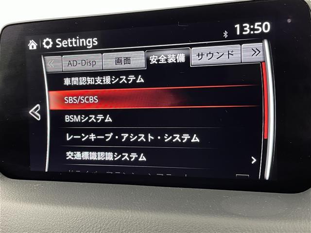 CX-8 XDプロアクティブ Sパッケージ 純正ナビ 全周囲カメラ 後席モニター BOSEサウンド 黒革シート パワーバックドア フルセグTV CD/DVDプレーヤー パワーシート シートヒーター BSM 17AW/スタッドレスタイヤ車載(13枚目)