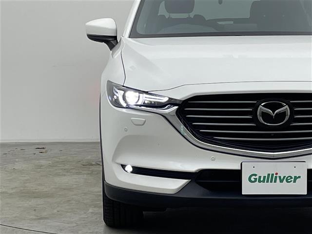 CX-8 XDプロアクティブ Sパッケージ 純正ナビ 全周囲カメラ 後席モニター BOSEサウンド 黒革シート パワーバックドア フルセグTV CD/DVDプレーヤー パワーシート シートヒーター BSM 17AW/スタッドレスタイヤ車載(32枚目)