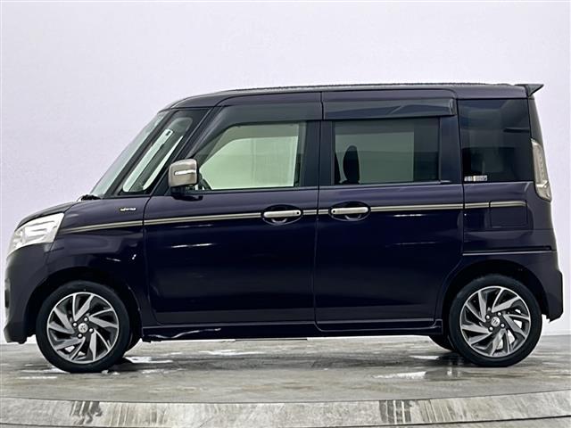 スペーシアカスタム Jスタイル レーダーブレーキサポート 両側パワースライドドア ケンウッドナビ フルセグTV 運転席/助手席シートヒーター HIDヘッドライト フォグランプ 純正アルミホイール フルオートエアコン スマートキー(36枚目)