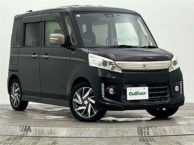 スペーシアカスタム Jスタイル レーダーブレーキサポート 両側パワースライドドア ケンウッドナビ フルセグTV 運転席/助手席シートヒーター HIDヘッドライト フォグランプ 純正アルミホイール フルオートエアコン スマートキー(41枚目)