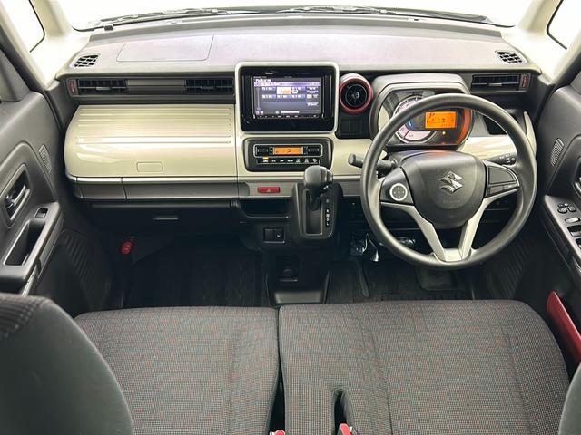 スペーシア ハイブリッドX デュアルセンサーブレーキサポート 2トーンルーフパッケージ 両側パワースライドドア 純正ナビ 学区モニター シートヒーター リアパーキングセンサー フルオートエアコン フルセグTV 禁煙車(2枚目)