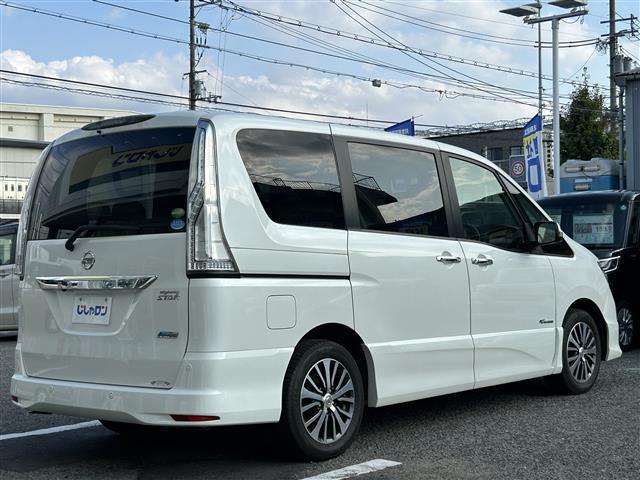 セレナ ハイウェイＳ　Ｇ　Ｓ　ＨＶ　Ａセーフ　禁煙車　純正ナビ　ＴＶ　ＢＴ　ＣＤ　ＡＵＸ　ＥＴＣ　バックカメラ　アラウンドビューモニター　クルーズコントロール　ドライブレコーダー　純正フロアマット　純正アルミホイール　両側パワースライドドア（6枚目）
