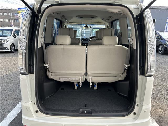 セレナ ハイウェイＳ　Ｇ　Ｓ　ＨＶ　Ａセーフ　禁煙車　純正ナビ　ＴＶ　ＢＴ　ＣＤ　ＡＵＸ　ＥＴＣ　バックカメラ　アラウンドビューモニター　クルーズコントロール　ドライブレコーダー　純正フロアマット　純正アルミホイール　両側パワースライドドア（39枚目）