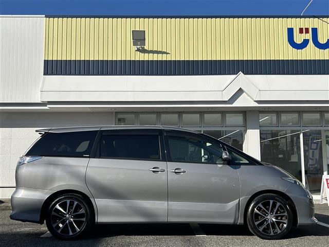 エスティマ アエラス ☆純正HDDナビ☆フルセグテレビ☆バック、サイドカメラ☆BT/CD/DVD/VTR/USB/SD☆クルーズコントロール☆両側パワースライドドア☆後席フリップダウンモニター☆ETC☆ドアバイザー(7枚目)