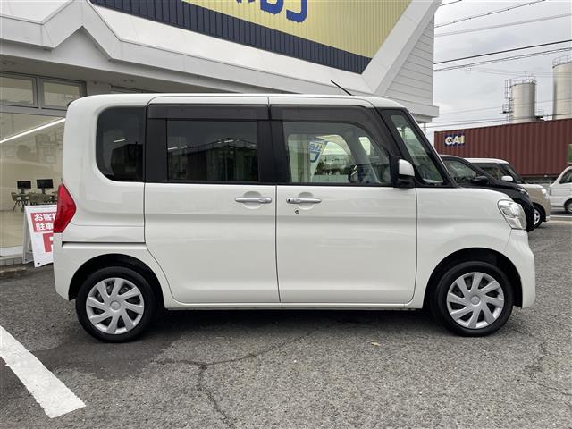 タント X 禁煙車 純正ナビ DVD BT Bカメラ フルセグTV ETC アイドリングストップ プッシュスタート 片側パワースライドドア オートライト 純正フロアマット 分離式ミラー型ドラレコ スマートキー(17枚目)