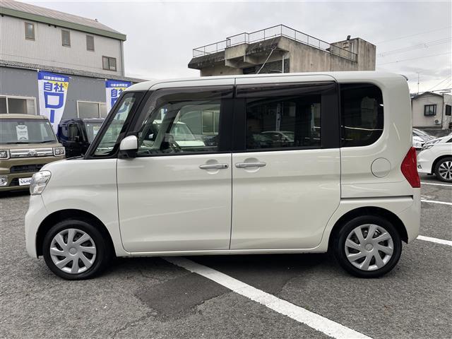 タント X 禁煙車 純正ナビ DVD BT Bカメラ フルセグTV ETC アイドリングストップ プッシュスタート 片側パワースライドドア オートライト 純正フロアマット 分離式ミラー型ドラレコ スマートキー(18枚目)