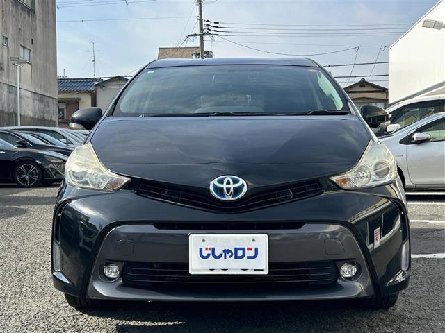 プリウスアルファ Ｓ　社外ナビ　ＥＴＣ　ＤＴＶ　ＢＴ　ＤＶＤ　ＣＤ　純正フロアマット　プッシュスタート　ドアバイザー（2枚目）