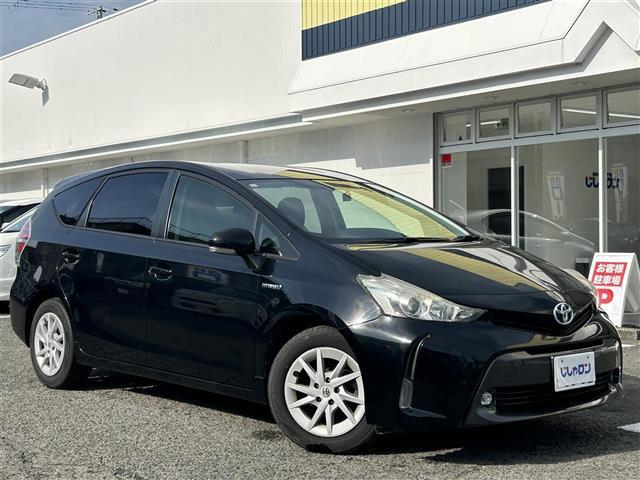 プリウスアルファ Ｓ　社外ナビ　ＥＴＣ　ＤＴＶ　ＢＴ　ＤＶＤ　ＣＤ　純正フロアマット　プッシュスタート　ドアバイザー（4枚目）