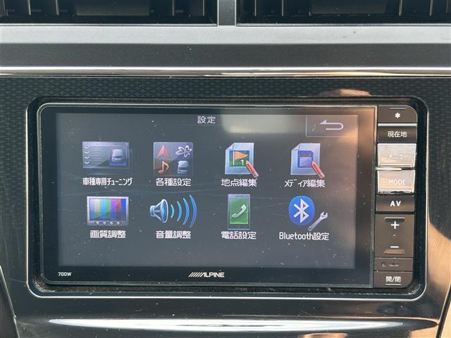 プリウスアルファ Ｓ　社外ナビ　ＥＴＣ　ＤＴＶ　ＢＴ　ＤＶＤ　ＣＤ　純正フロアマット　プッシュスタート　ドアバイザー（23枚目）