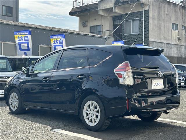 プリウスアルファ Ｓ　社外ナビ　ＥＴＣ　ＤＴＶ　ＢＴ　ＤＶＤ　ＣＤ　純正フロアマット　プッシュスタート　ドアバイザー（43枚目）