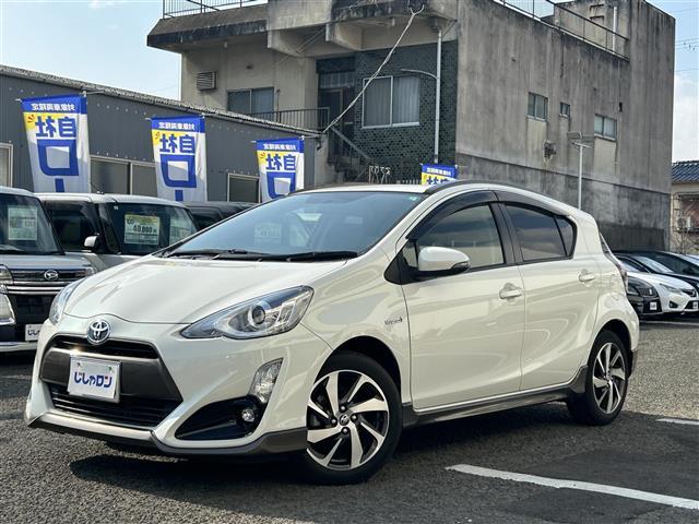 アクア X-アーバン 禁煙車 AM FM CD USB AUX ETC LEDヘッドライト オートライト 純正フロアマット 純正16インチアルミホイール ハーフレザーシート(26枚目)