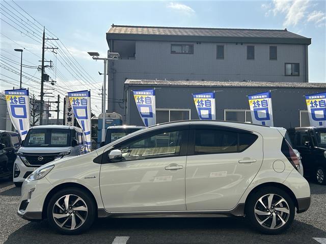 アクア X-アーバン 禁煙車 AM FM CD USB AUX ETC LEDヘッドライト オートライト 純正フロアマット 純正16インチアルミホイール ハーフレザーシート(27枚目)