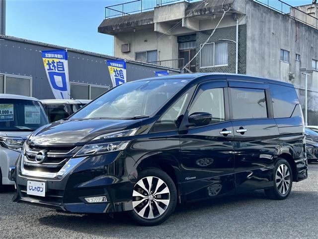 セレナ ハイウェイスター G プロパイロットED 禁煙車 純正ナビ DVD BT ETC プロパイロット レーダークルーズコントロール コーナーセンサー シートヒーター フリップダウンモニター LEDヘッドライト オートライト 両側パワスラ 純正AW(3枚目)