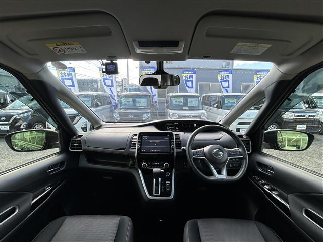 セレナ ハイウェイスター G プロパイロットED 禁煙車 純正ナビ DVD BT ETC プロパイロット レーダークルーズコントロール コーナーセンサー シートヒーター フリップダウンモニター LEDヘッドライト オートライト 両側パワスラ 純正AW(42枚目)