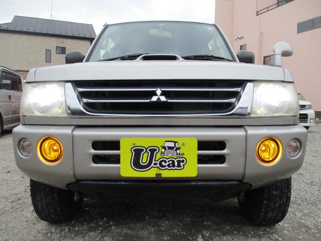 パジェロミニ ＶＲ　車検整備付　４ＷＤ　ターボ　修復歴なし　ターボタイマー　ＬＥＤヘッドライト　フォグランプ　キーレスエントリー　背面タイヤ　ドアバイザー　パワーウィンドウ　ＣＤデッキ　ＦＭ　ＡＭ　フロアマット　ＡＢＳ（16枚目）