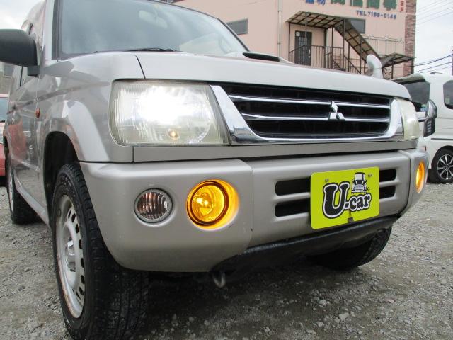 パジェロミニ ＶＲ　車検整備付　４ＷＤ　ターボ　修復歴なし　ターボタイマー　ＬＥＤヘッドライト　フォグランプ　キーレスエントリー　背面タイヤ　ドアバイザー　パワーウィンドウ　ＣＤデッキ　ＦＭ　ＡＭ　フロアマット　ＡＢＳ（17枚目）