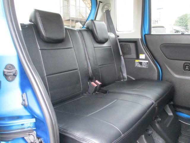 スペーシアカスタムZ ベースグレード 車検整備付 ナビ フルセグTV 全方位カメラ Bluetoothオーディオ再生接続 両側パワースライドドア 衝突軽減ブレーキ レーンキープ 黒革シートカバー シートヒーター HIDライト LEDフォグ(8枚目)