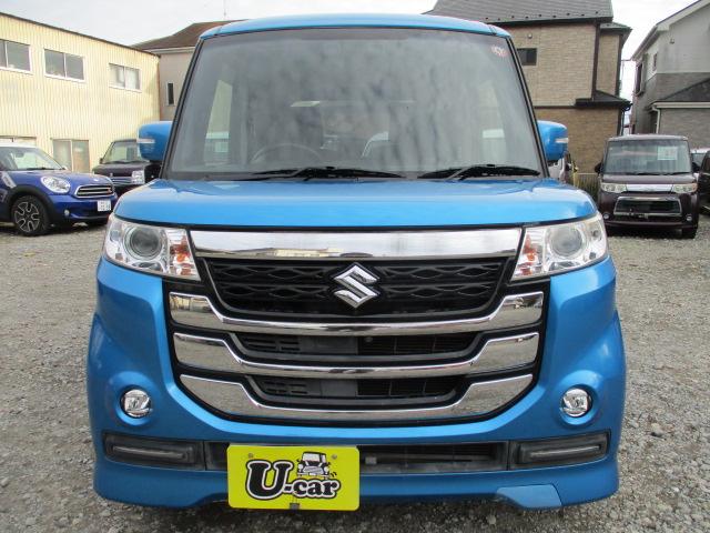 スペーシアカスタムZ ベースグレード 車検整備付 ナビ フルセグTV 全方位カメラ Bluetoothオーディオ再生接続 両側パワースライドドア 衝突軽減ブレーキ レーンキープ 黒革シートカバー シートヒーター HIDライト LEDフォグ(36枚目)