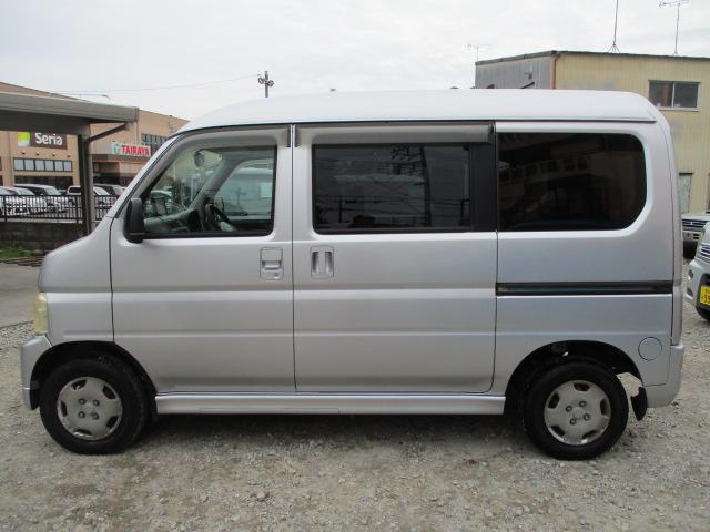 バモスホビオ M 車検整備付 ナビ 地デジTV CD 100851キロ時タイミングベルト交換済み ハイルーフ キーレス 両側スライドドア ドアバイザー フルフラットシート ヘッドライトレベライザー 純正ホイールキャップ(22枚目)