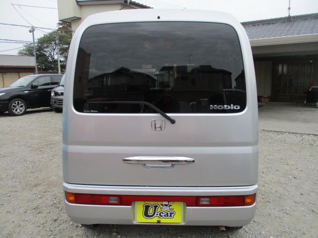 バモスホビオ M 車検整備付 ナビ 地デジTV CD 100851キロ時タイミングベルト交換済み ハイルーフ キーレス 両側スライドドア ドアバイザー フルフラットシート ヘッドライトレベライザー 純正ホイールキャップ(24枚目)