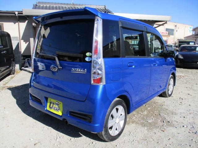 ステラ カスタムＲリミテッド　車検整備付き　ナビ　Ｂｌｕｅｔｏｏｔｈオーディオ再生接続　ＣＤ　ＤＶＤ　ＥＴＣ　ＨＩＤヘッドライト　フォグランプ　スマートキー　１４インチアルミ　ドアバイザー　プライバシーガラス　リアスポイラー（25枚目）