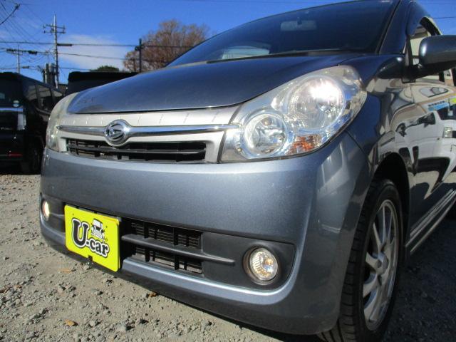 ミラカスタム ＲＳ　車検整備付　走行９万キロ　修復歴なし　ターボ車　ナビ　ＣＤ　ＤＶＤ　ＥＴＣ　スマートキー　ＨＩＤヘッドライト　フォグ　１５インチアルミ　電格ドアミラー　ウインカーミラー　ドアバイザー　リアスポイラー（12枚目）