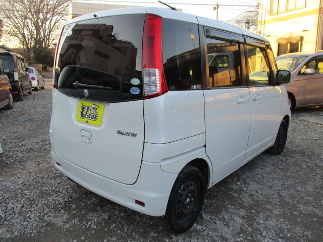 パレット Ｘ　車検整備付き　左側パワースライドドア　右側イージークローザー　オートエアコン　パワーウィンドウ　ステアリングチルト　レベライザー　電動格納ミラー　ＣＤオーディオ　スマートキー　タイミングチェーン（2枚目）