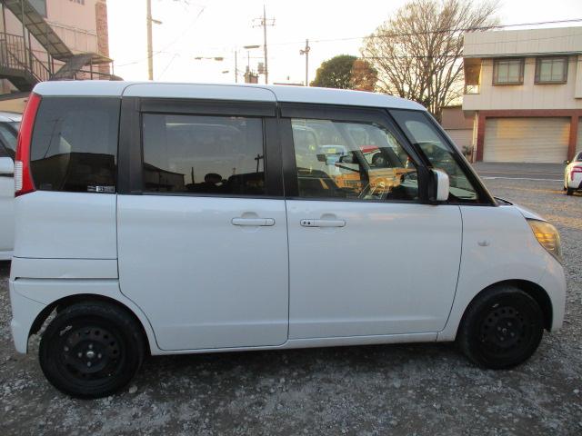 パレット Ｘ　車検整備付き　左側パワースライドドア　右側イージークローザー　オートエアコン　パワーウィンドウ　ステアリングチルト　レベライザー　電動格納ミラー　ＣＤオーディオ　スマートキー　タイミングチェーン（23枚目）