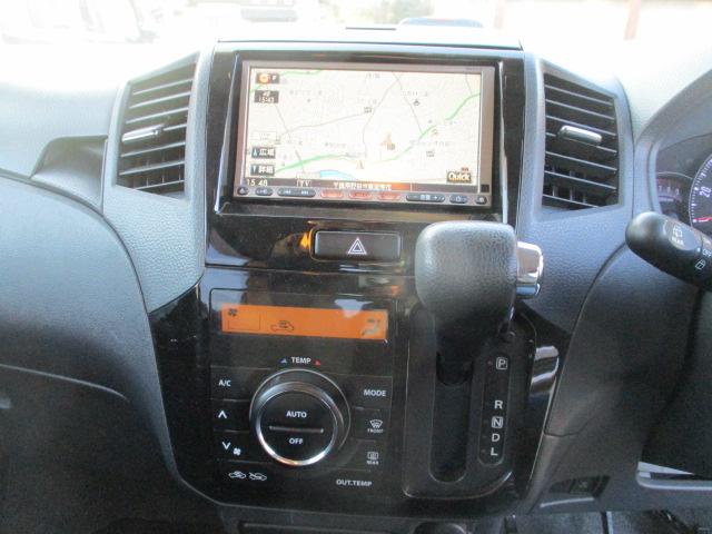 ルークス ハイウェイスター　車検整備付き　修復歴なし　ナビ　地デジＴＶ　バックカメラ　ＣＤ　左側パワースライドドア　右側イージークローザー　電格ドアミラー　ＨＩＤライト　フォグライト　１４インチアルミ　ドアバイザー　スマートキー（13枚目）