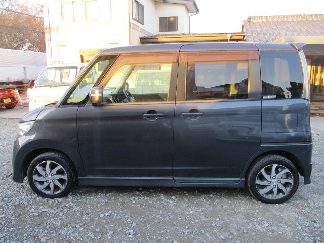 ルークス ハイウェイスター　車検整備付き　修復歴なし　ナビ　地デジＴＶ　バックカメラ　ＣＤ　左側パワースライドドア　右側イージークローザー　電格ドアミラー　ＨＩＤライト　フォグライト　１４インチアルミ　ドアバイザー　スマートキー（27枚目）