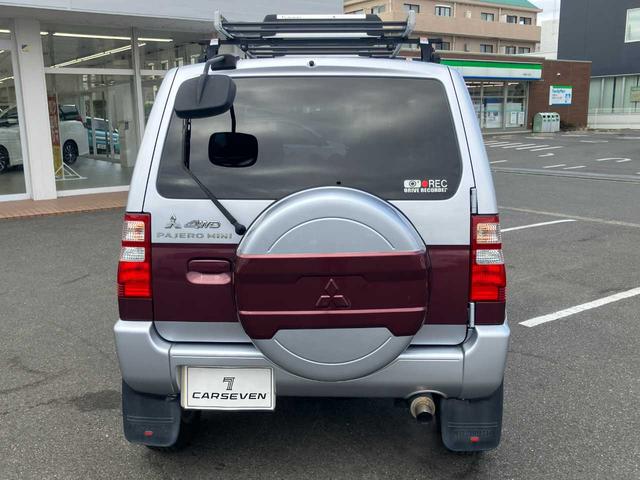 パジェロミニ ナビエディションVR リフトアップ/4WD/ターボ/社外ナビ/フルセグ/Bluetooth/足回り強化パーツ/社外マフラー/社外エアクリ/ルーフキャリア/ターボメーター/社外フォグライト/社外15AW/ETC(40枚目)