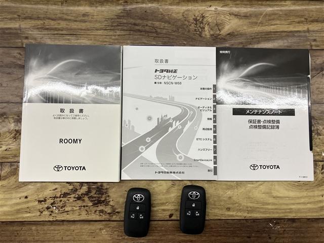ルーミー カスタムＧ－Ｔ　助手席エアバック　両側オートスライドドア　スマートキープッシュスタート　ＬＥＤライト　１オーナー　横滑り防止機能　クルコン　ワンセグテレビ　点検記録簿　ＥＴＣ付　アルミホイール　キーレス　ドラレコ（20枚目）
