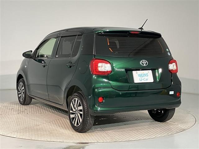 パッソ X S アルミホイール 衝突回避支援システム 整備記録簿 バックモニター ドライブレコーダー 1セグTV キーフリーシステム ETC付 デュアルエアバック メモリナビ AUX接続 iストップ ESC 1オナ(10枚目)