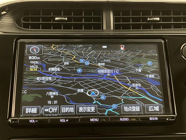 アクア Ｓスタイルブラック　ＡＵＸ端子　記録簿あり　バックモニタ－　地デジフルセグ　ナビＴＶ　イモビライザー　ＬＥＤライト　スマートキープッシュスタート　１オーナー　アルミホイール　ＥＴＣ付き　Ｗエアバッグ　キーフリ　ＡＢＳ（6枚目）