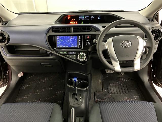 アクア Ｓ　スマートキープッシュスタート　キーレスエントリ　ドラレコ付　イモビ　ナビ＆ＴＶ　ワンオーナー車　オートエアコン　デュアルエアバック　ＥＳＣ　パワーウィンドウ　ＡＵＸ端子　ＥＴＣ　ＳＲＳ　ワンセグＴＶ（5枚目）