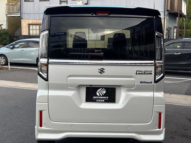 スペーシアカスタム ハイブリッドXS 未使用車 当社展示車 ナビゲーションパッケージ 全周囲カメラ ハイブリッド車 新品フロアマット 新品ETC2.0 新品ワイドバイザー込み 衝突被害軽減システム 衝突安全ボディ 電動両側スライドドア(10枚目)