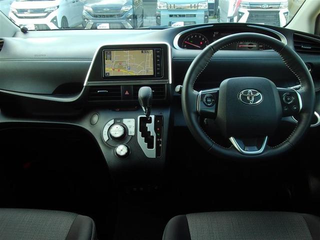 シエンタ G セーフティーエディション TSS 両側電動ドア オートエアコン ウォークスルー フルセグTV スマートキー 盗難防止装置 ETC DVD ワンオーナー車 アイドリングストップ キーレス 3列シート メモリーナビ ABS(4枚目)