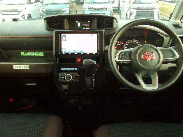 ルーミー G 追突軽減ブレーキ パワステ Aストップ LEDライト Rカメラ 記録簿付 横滑り防止システム ドライブレコーダー ウォークスルー エアバック セキュリティーアラーム パワーウィンドウ ナビ&TV(4枚目)