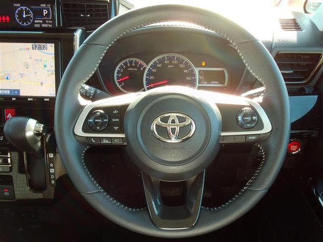 ルーミー カスタムＧ－Ｔ　助手席エアバック　両側オートスライドドア　スマートキープッシュスタート　ＬＥＤライト　１オーナー　横滑り防止機能　クルコン　点検記録簿　ＥＴＣ付　アルミホイール　キーレス　ＤＶＤ　ナビ＆ＴＶ　ＡＢＳ（15枚目）