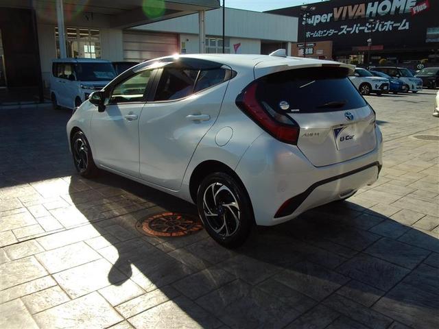 アクア X 踏み間違い防止 イモビ ナビ 点検記録簿 LEDヘッドライト スマートキー 横滑り防止機能 キーレスエントリー アルミホイール ワンオーナー オートクルーズ オートエアコン ETC カーテンエアバッグ(22枚目)