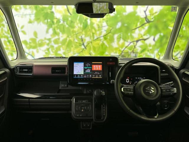 スペーシアカスタム ハイブリッドXSターボ 新品タイヤ/保証書/純正 9インチ SDナビ/セーフティサポート(スズキ)/両側電動スライドドア/シートヒーター/全方位モニター用カメラ/車線逸脱防止支援システム/シート ハーフレザー ターボ ETC(24枚目)