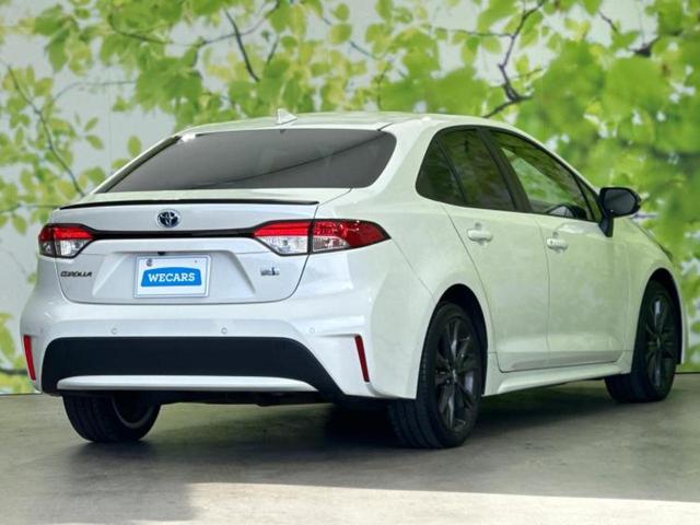 カローラ ハイブリッドダブルバイビー 新品タイヤ/保証書/ディスプレイオーディオ/トヨタセーフティセンス/シートヒーター 前席/車線逸脱防止支援システム/シート ハーフレザー/パーキングアシスト バックガイド 衝突被害軽減システム ETC(3枚目)