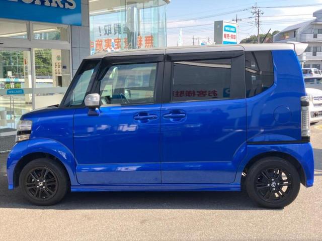 N-BOXカスタム G・Lパッケージ2トーンカラースタイル 新品タイヤ/純正 SDナビ/シティーブレーキアクティブシステム(ホンダ)/両側電動スライドドア/パーキングアシスト バックガイド/ドライブレコーダー 360°/ヘッドランプ LED バックカメラ(3枚目)